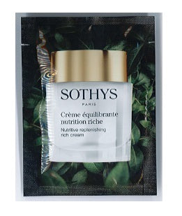 Crème équilibrante Nutrition riche SACHETS