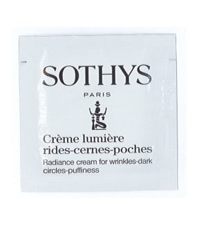 Crème Lumière rides cernes poches SACHETS